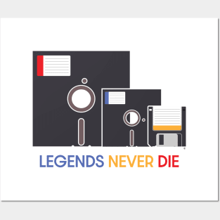 Legends Never Die Posters and Art